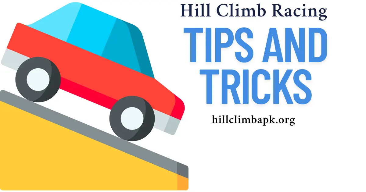 hill climb racing tips and tricks